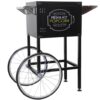 POPCORN MACHINE CART FOR 8OZ MACHINE BLACK OSCAR