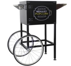 POPCORN MACHINE CART FOR 8OZ MACHINE BLACK OSCAR