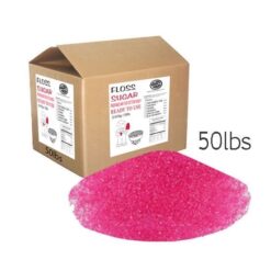 COTTON CANDY FLOSS PINK BUBBLEGUM BULK 50LB