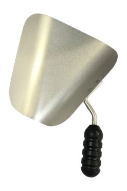 STAINLESS STEEL POPCORN SCOOP 4 OZ