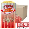 CASE OF 1000 POPCORN BAG 3OZ / FLAG BOTTOM