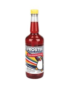 SNOW CONE SYRUP STRAWBERRY 1L