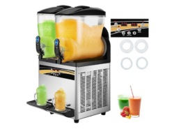 Machine À Slush 2 Têtes 15L