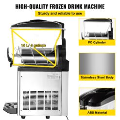 Alternative view of Machine à slush 1 Tête 15L