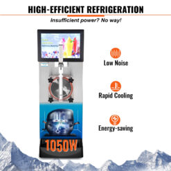 Machine à slush 1 tête commerciale avec publicité personnalisable – Image 6