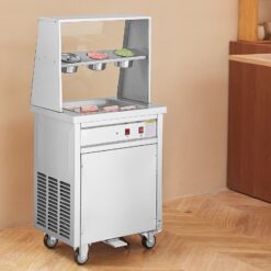 Alternative view of Machine à rouleau de crème glacée frit