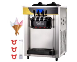 Machine à crème glacée molle commerciale 2200W (25A Minimum)
